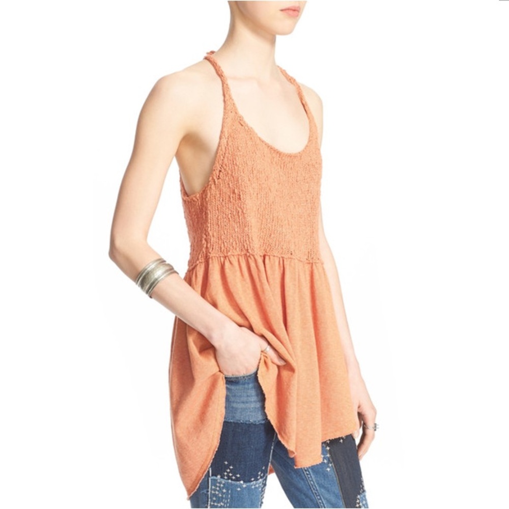 NWT Free People Navy Tunic - Picture 4 of 4